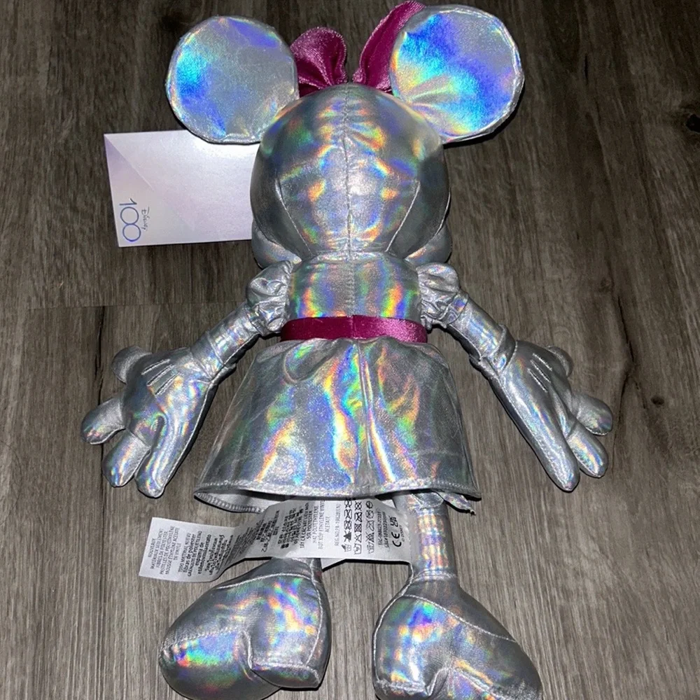 Disney Minnie Mouse 100 years platinum anniversary plush